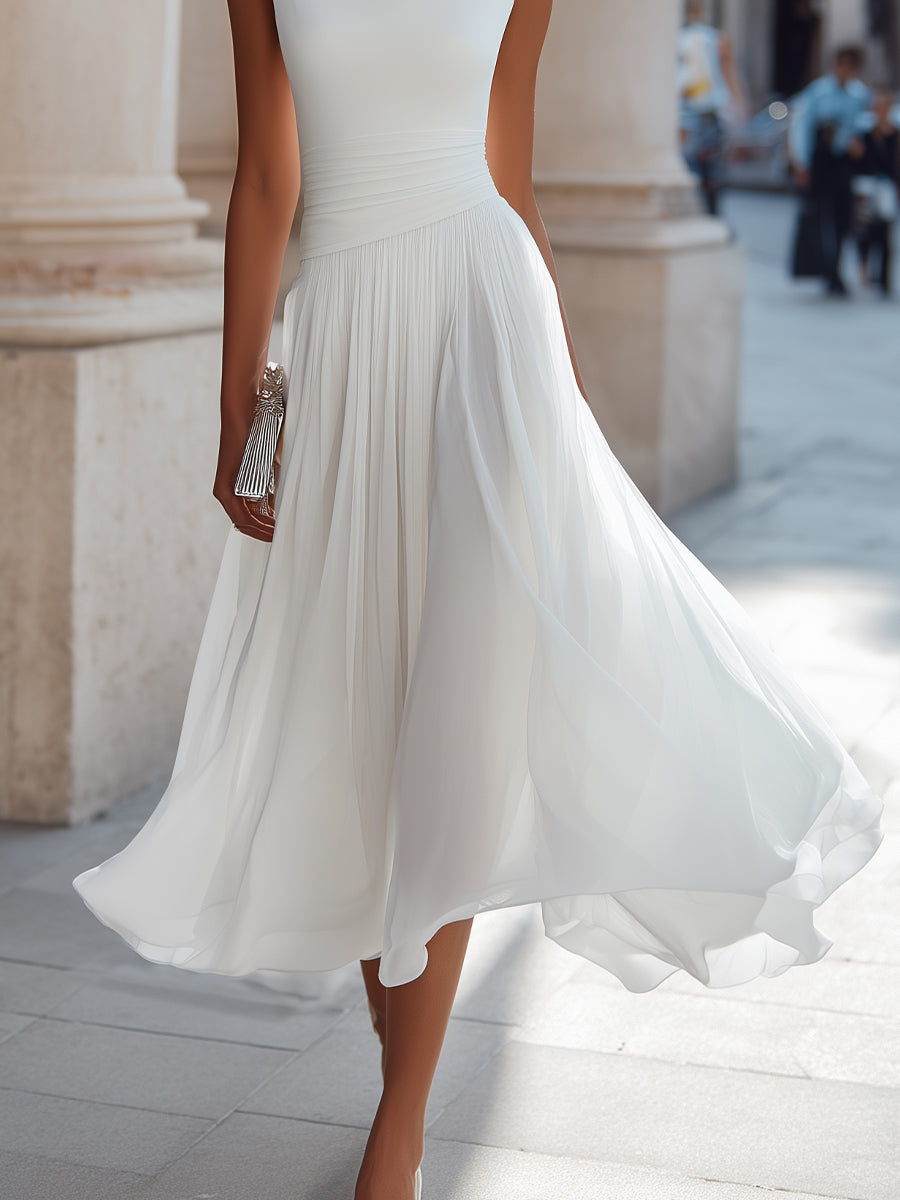 Amara | Sleeveless Midi Dress