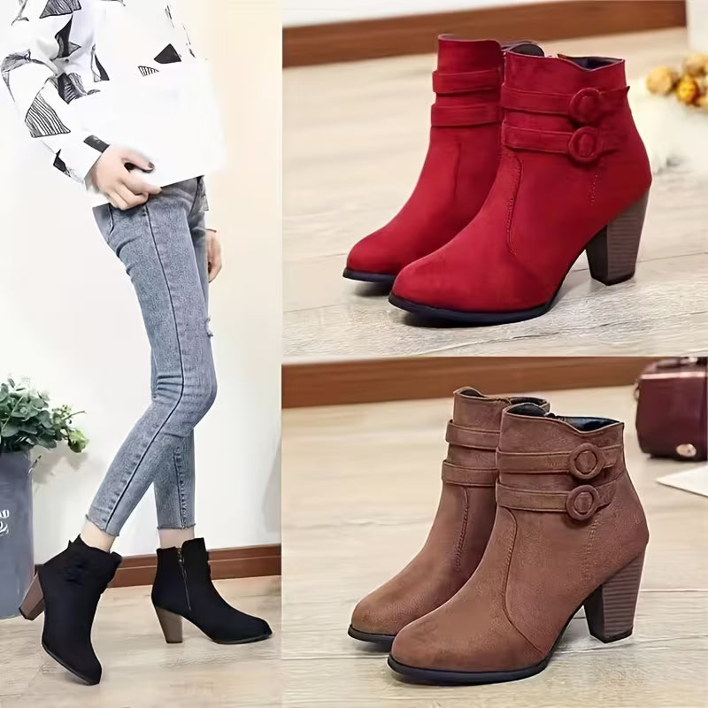 Sabrina | Heeled Ankle Boots