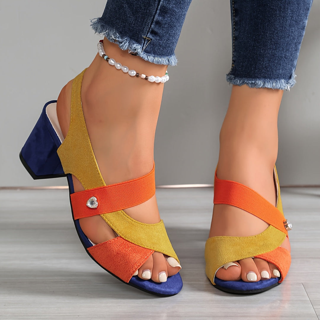 Sophie | Comfort Block Heels
