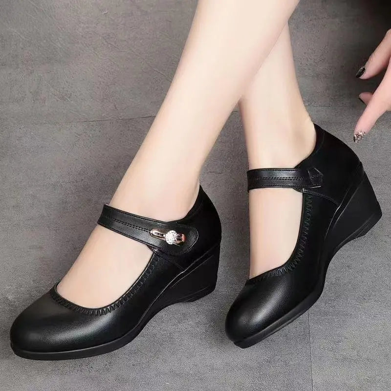 Clara | Comfort Mid-Heel Shoes
