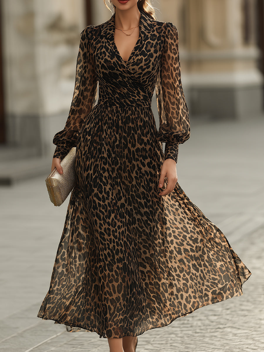 Elara | Wrap Midi Dress