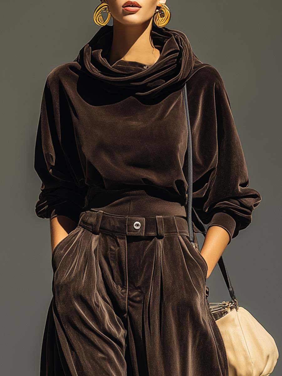 Clara | Loose Velvet Set