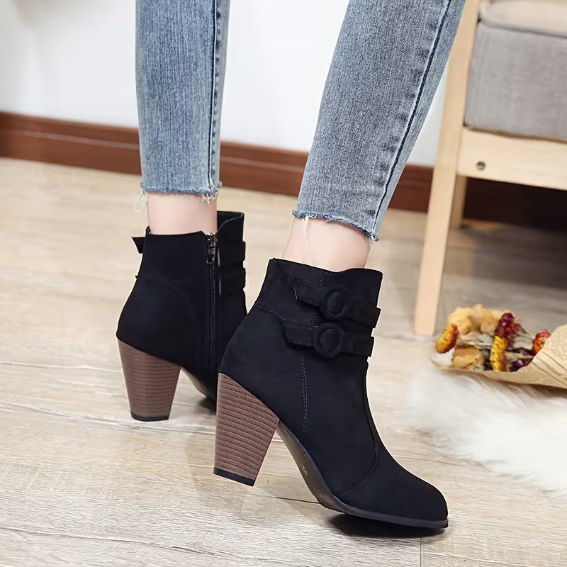 Sabrina | Heeled Ankle Boots