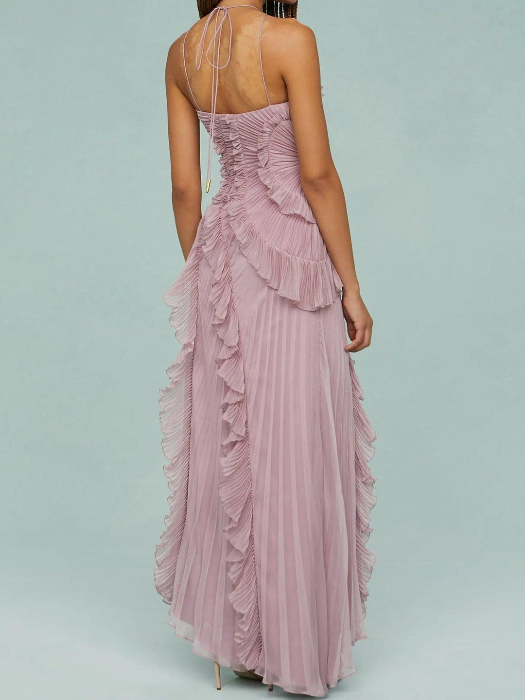 Mireille | Suspender Long Dress
