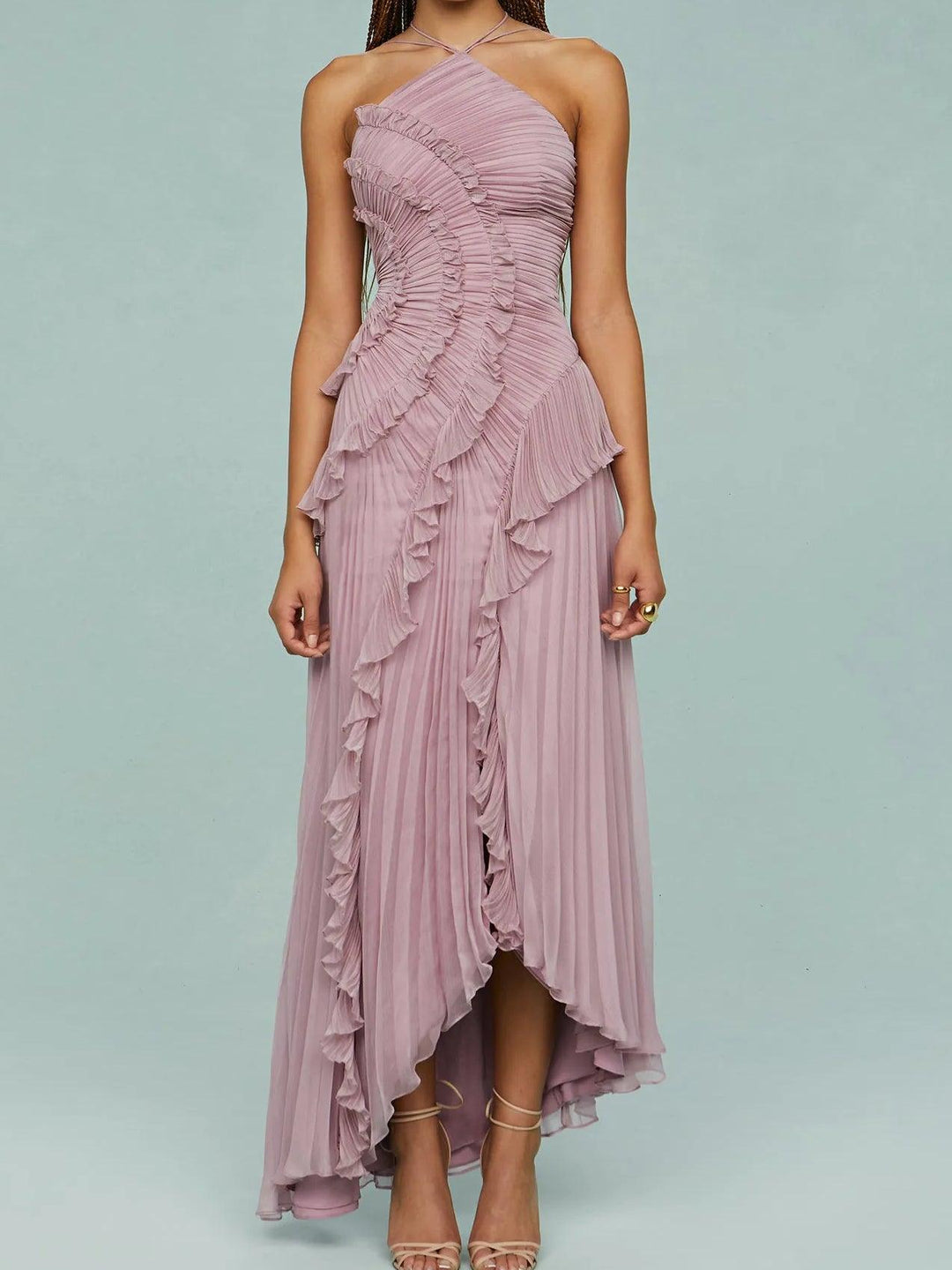 Mireille | Suspender Long Dress