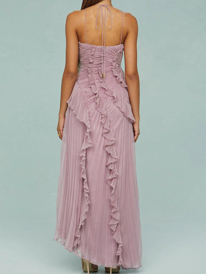 Mireille | Suspender Long Dress
