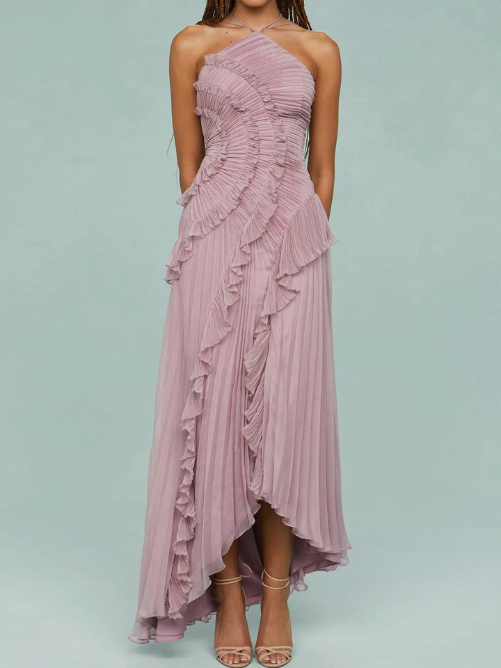 Mireille | Suspender Long Dress