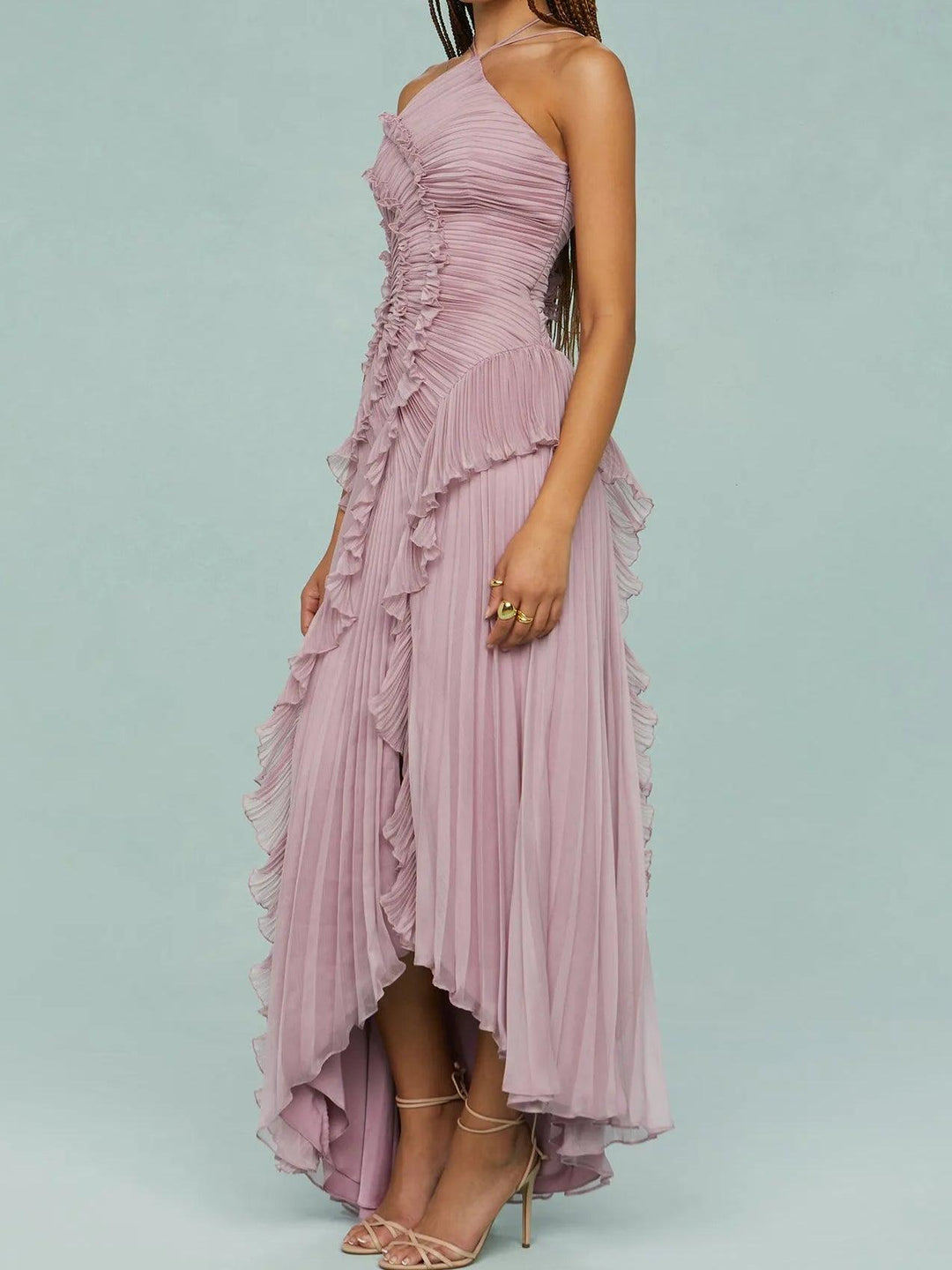Mireille | Suspender Long Dress
