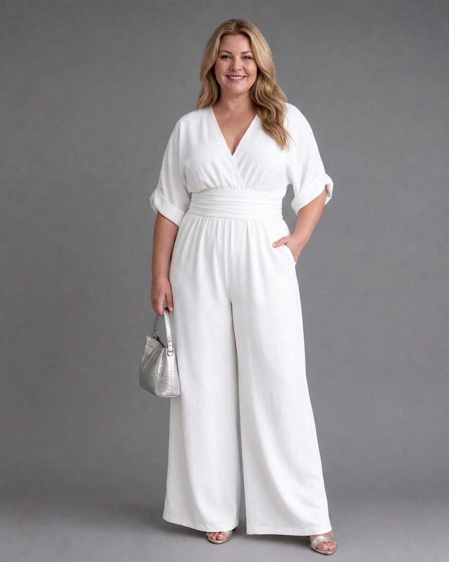 Zara | V-Neck Jumpsuit