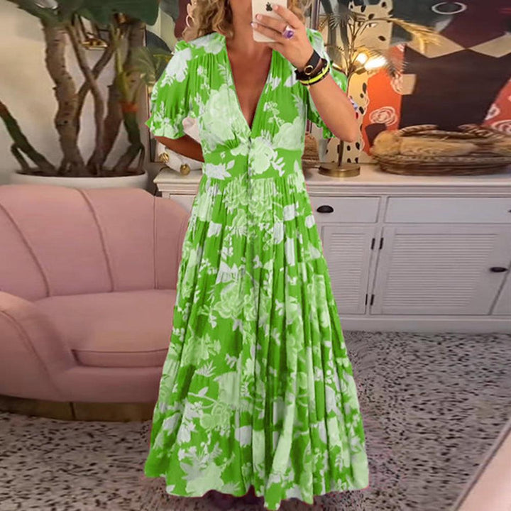 Elara | Floral Maxi Dress