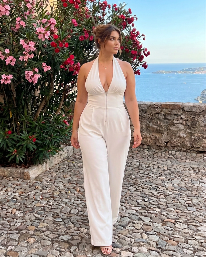 Aria | Halter Neck Jumpsuit