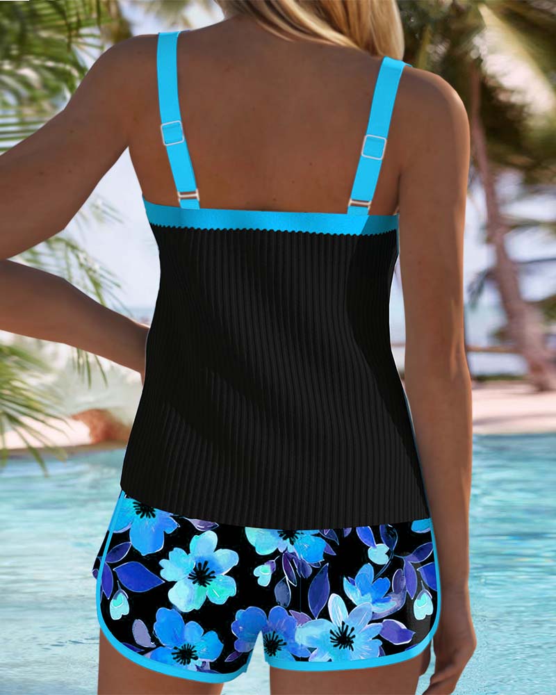 Elena | Tankini Pants Set