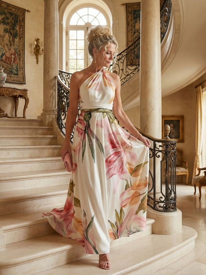 Liora | Floral Maxi Dress