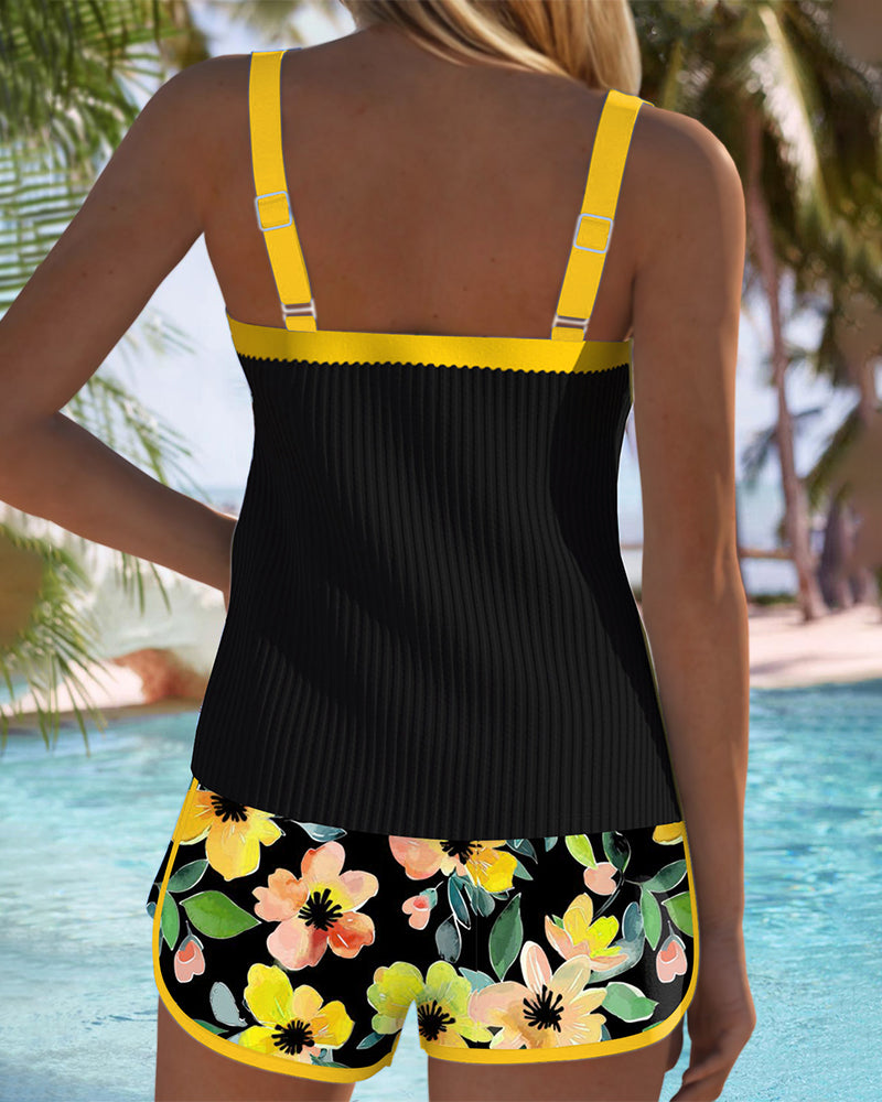 Elena | Tankini Pants Set