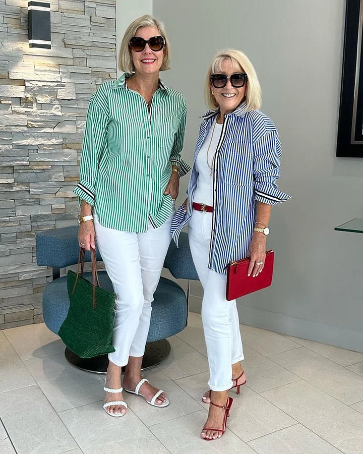 Clara | Striped Blouse