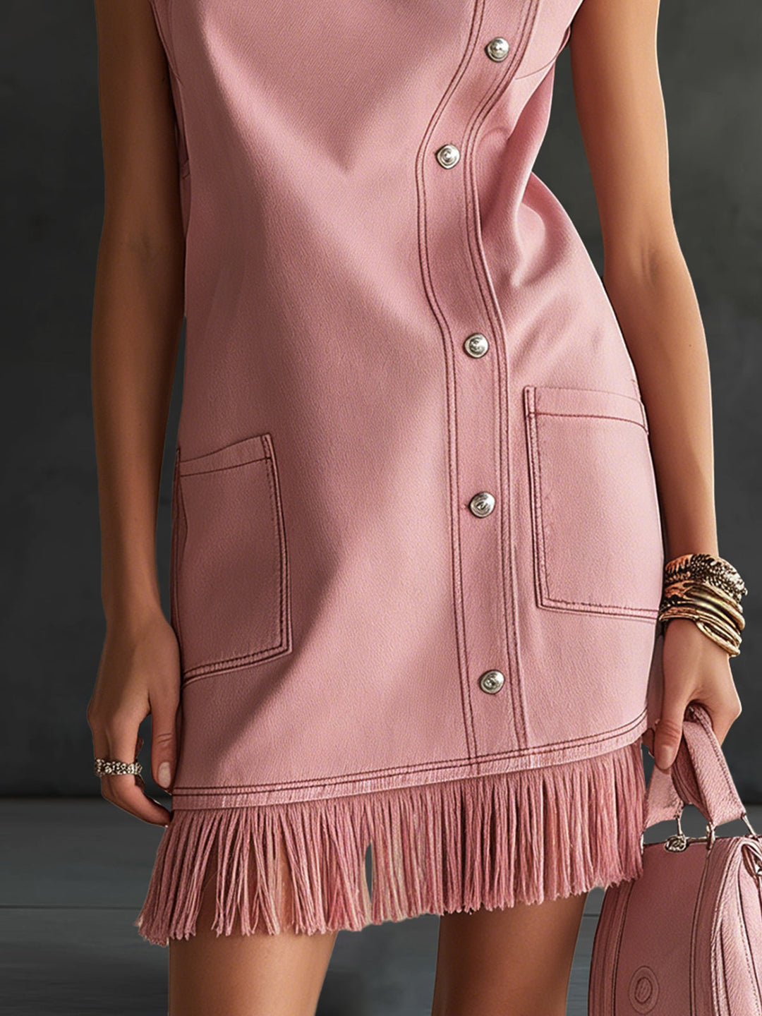 Aurelia | Button-up Mini Dress