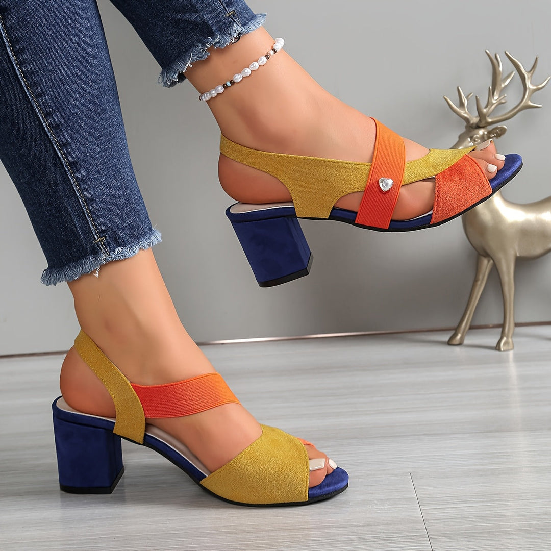 Sophie | Comfort Block Heels