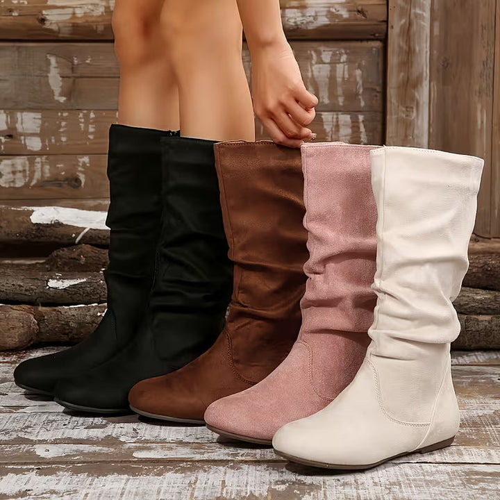 Isolde | Vintage Round Toe Boots