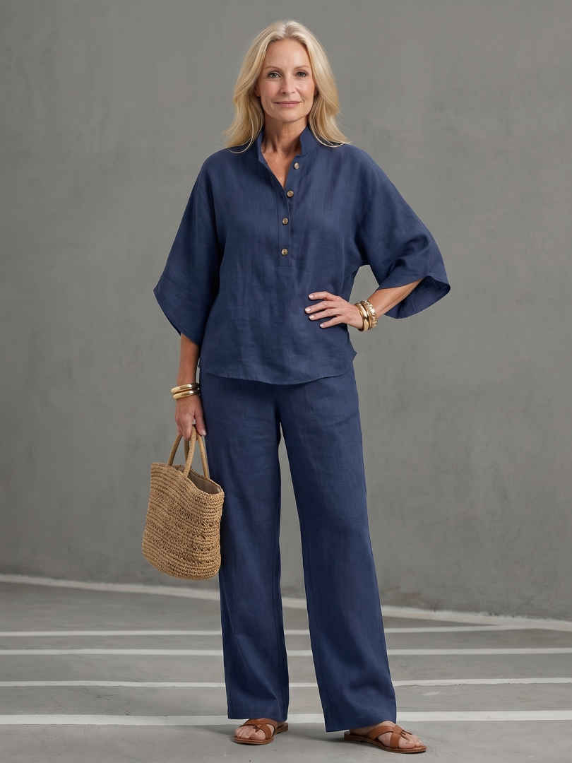 Lila | Relaxed Tunic Set