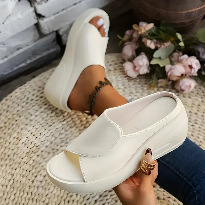 Seraphina | Slip-On Wedge Sandals