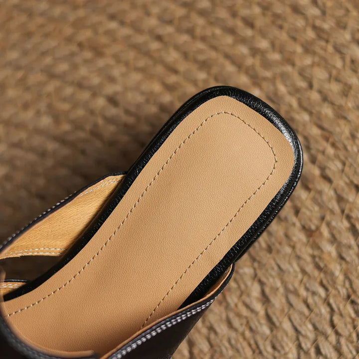 Elowen | Leather Mules