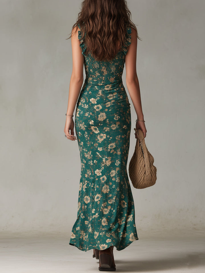 Elowen | Ruffle Maxi Dress