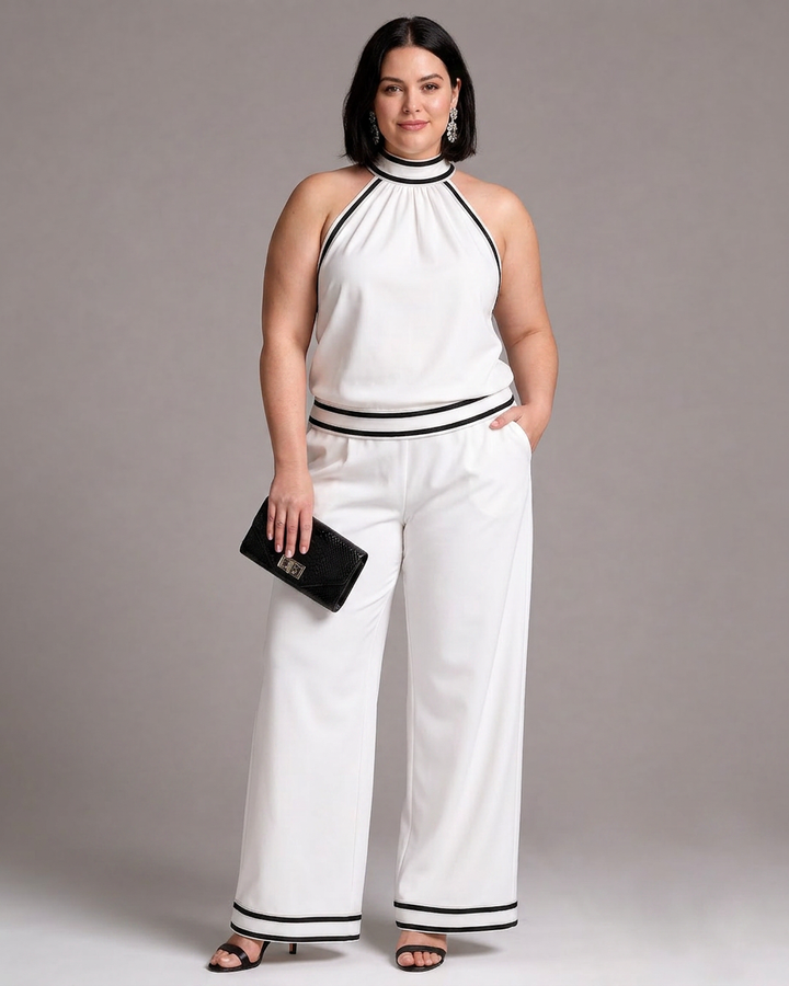 Isolde | Halter Neck Jumpsuit