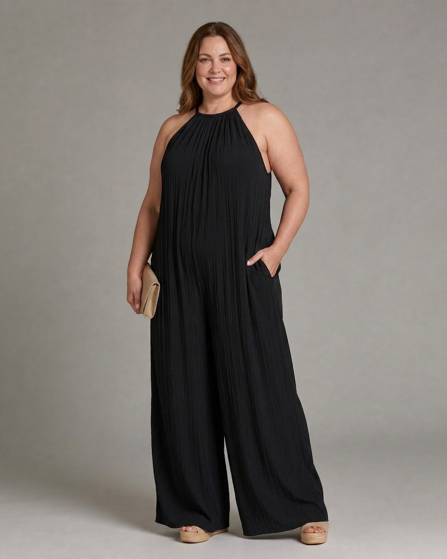 Amara | Halter Neck Jumpsuit