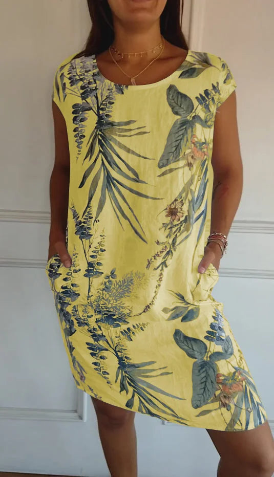Elowen | Linen Summer Dress