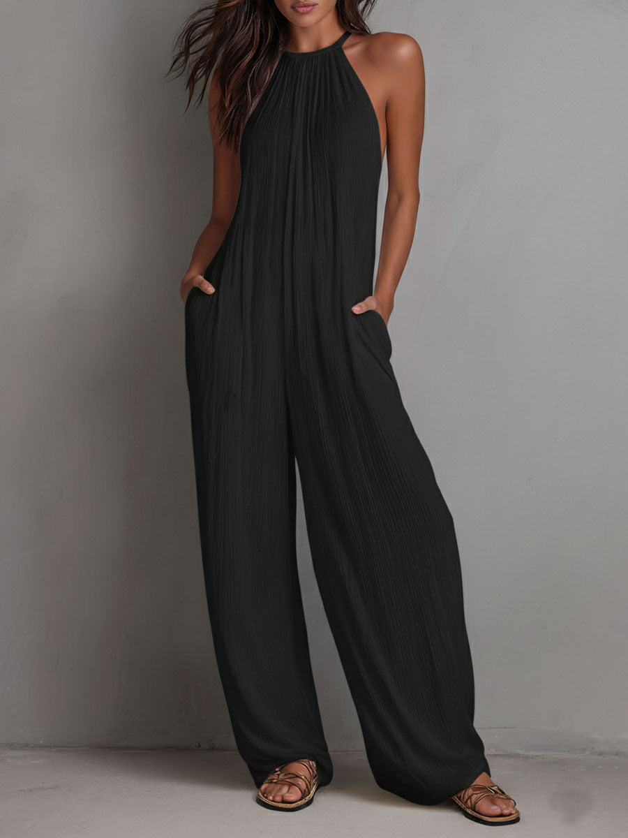 Aurelia | Pleated Jumpsuit