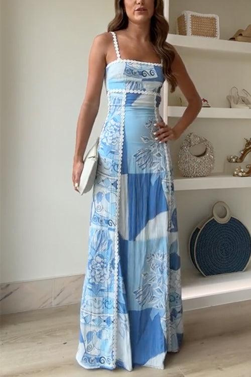Clara | Printed Maxi Dress