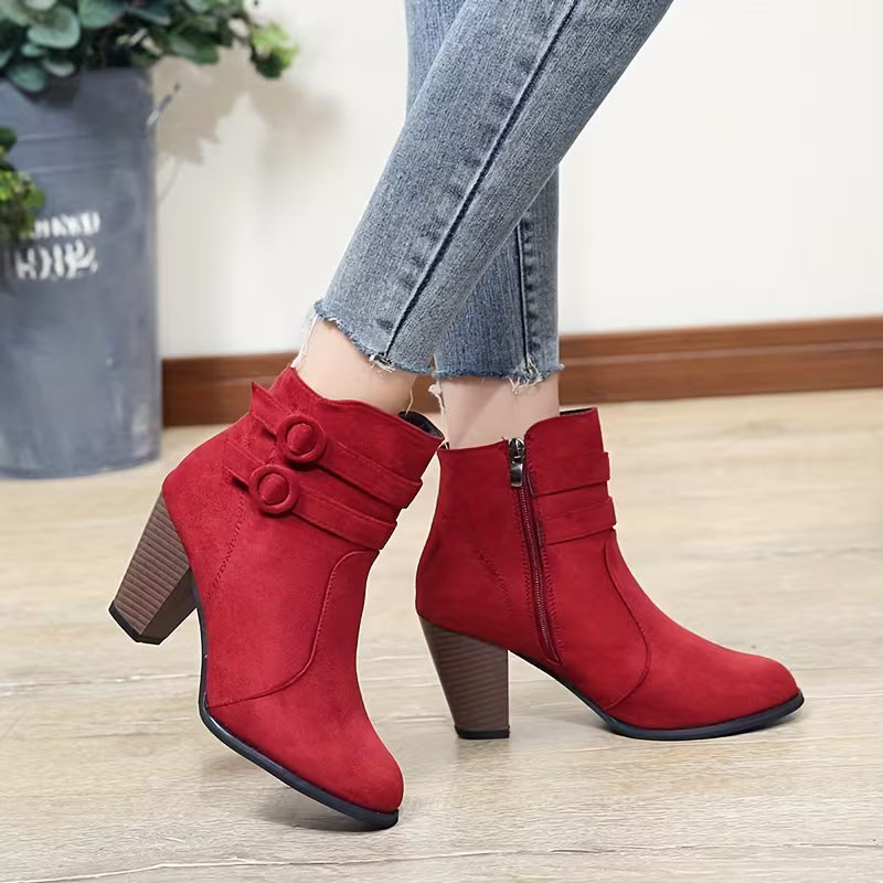 Sabrina | Heeled Ankle Boots