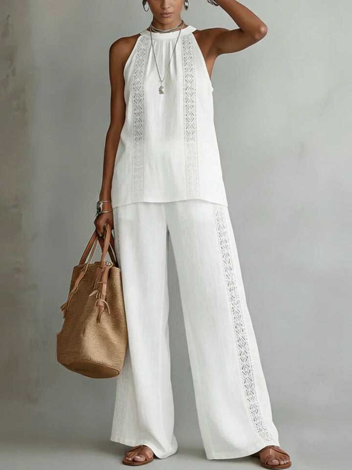 Elena | Halter Two-Piece Set