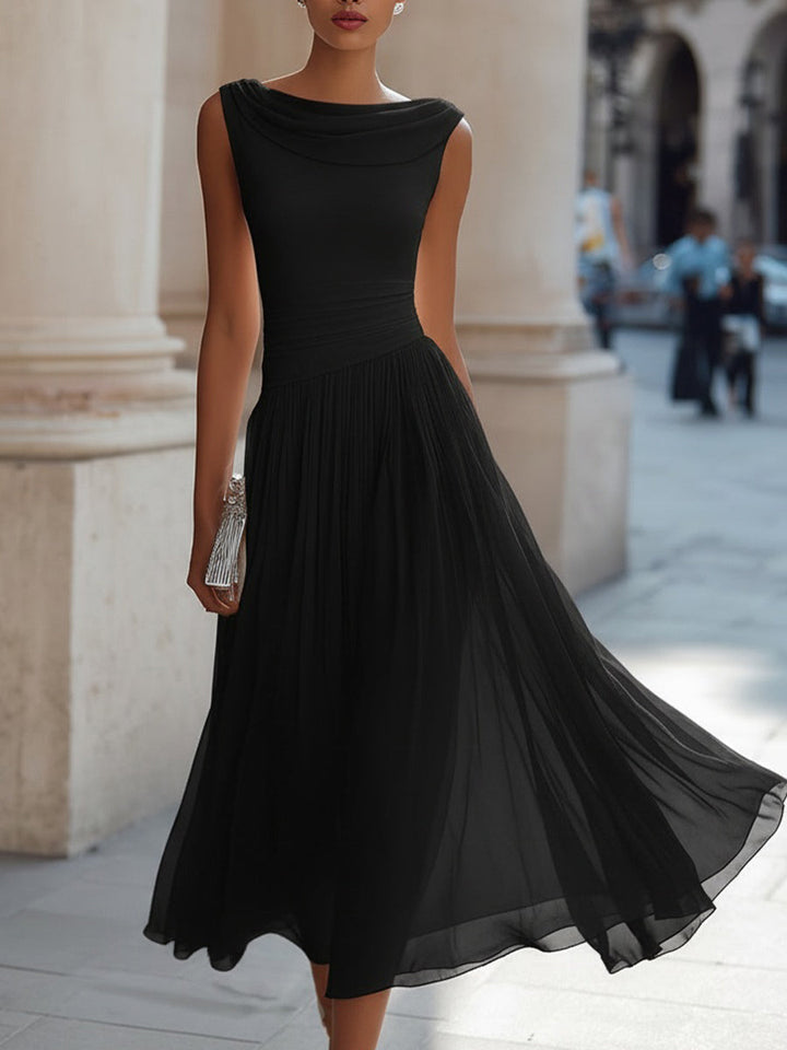 Amara | Sleeveless Midi Dress