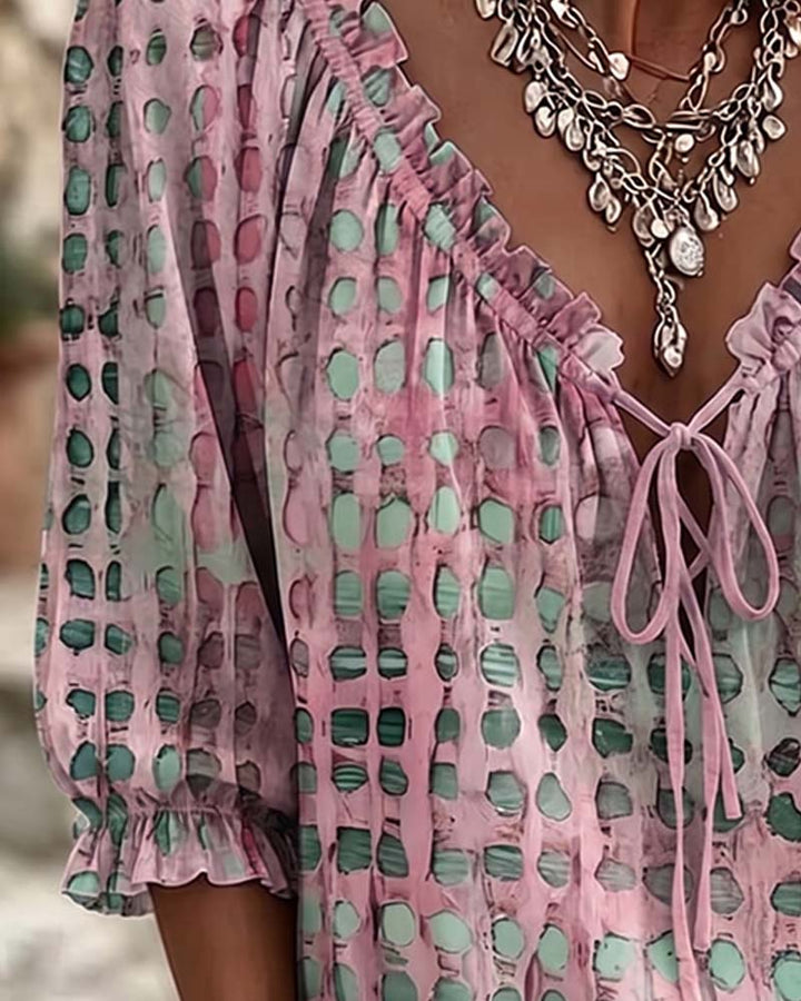 Cecilia | Polka Dot Blouse