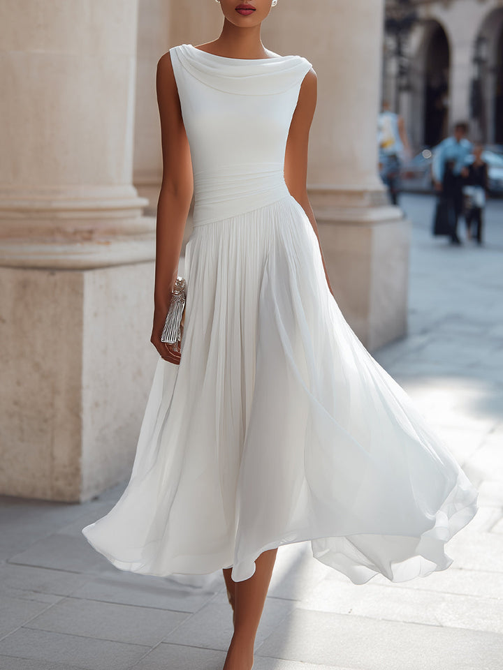 Amara | Sleeveless Midi Dress