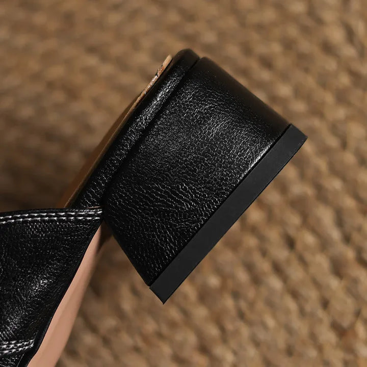 Elowen | Leather Mules