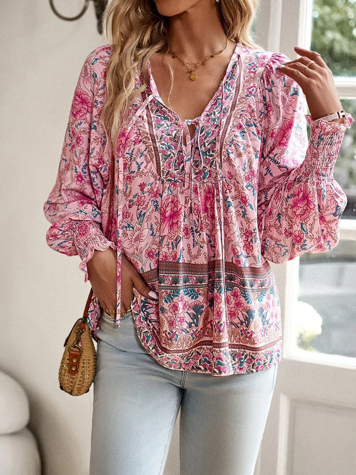 Elara | Floral Blouse