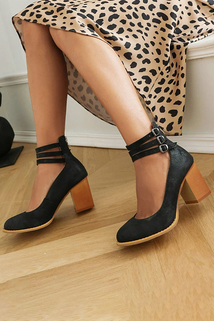 Mireille | Buckle Heels