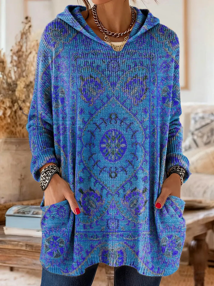 Isolde | Hooded Knit Tunic