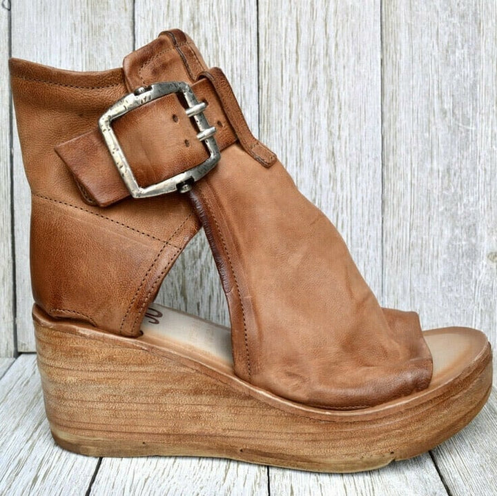 Isolde | Boho Wedge Sandals