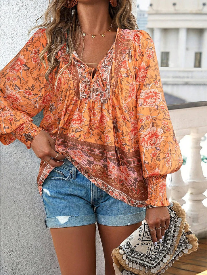 Elara | Floral Blouse