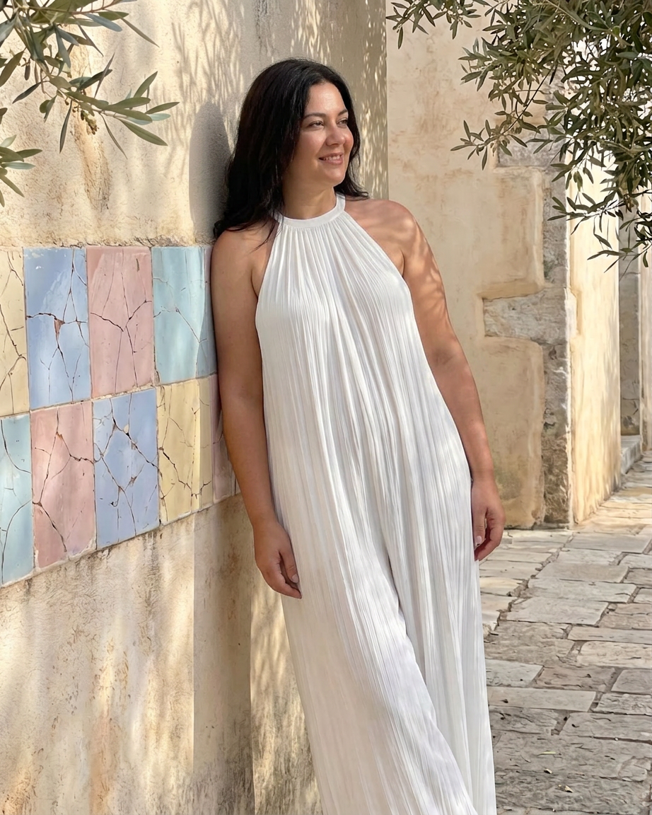 Amara | Halter Neck Jumpsuit