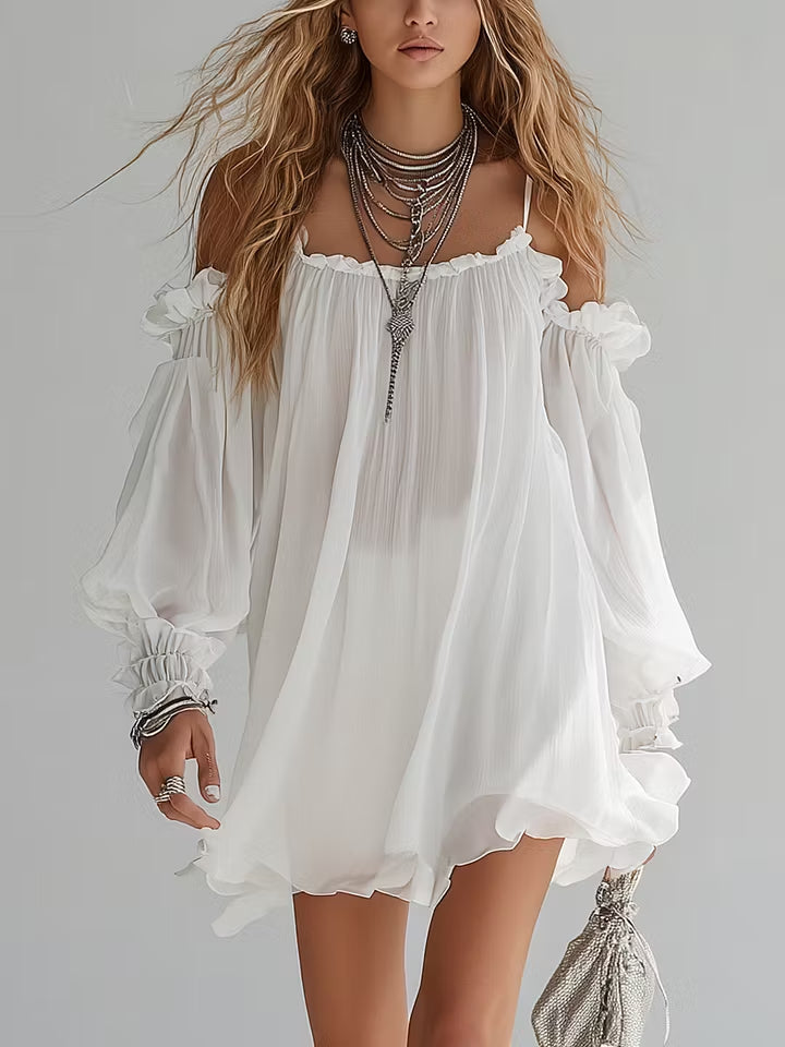 Amara | Off Shoulder Mini Dress