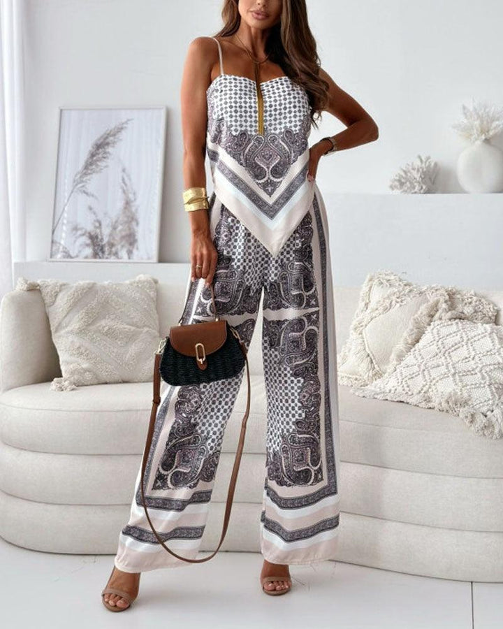 Mira | Lace-Up Vest Set