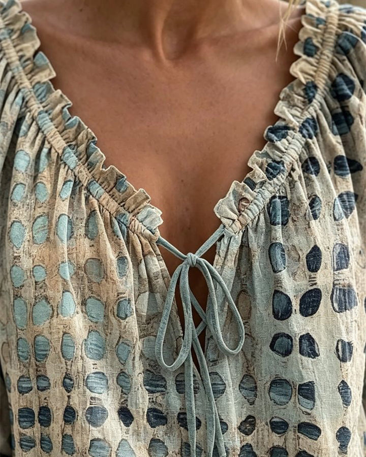Cecilia | Polka Dot Blouse