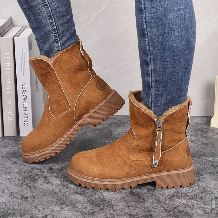 Elara | Cozy Plush Boots
