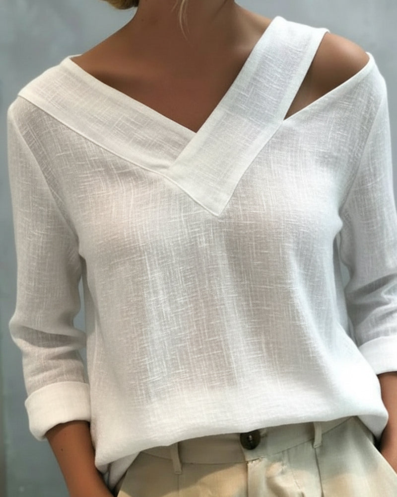 Lydia | V-Neck Sleeveless Top