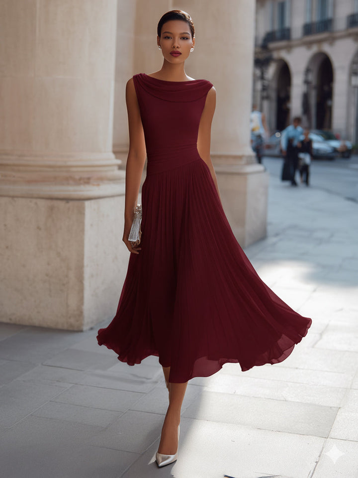 Amara | Sleeveless Midi Dress
