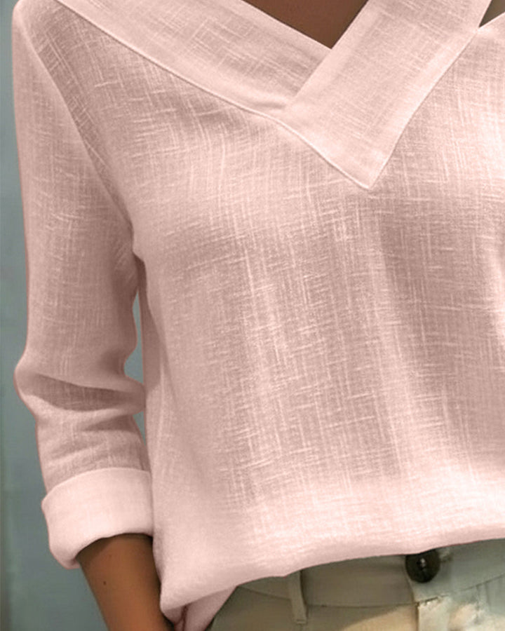 Lydia | V-Neck Sleeveless Top